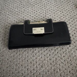 Vintage kate spade Black Clutch Wallet